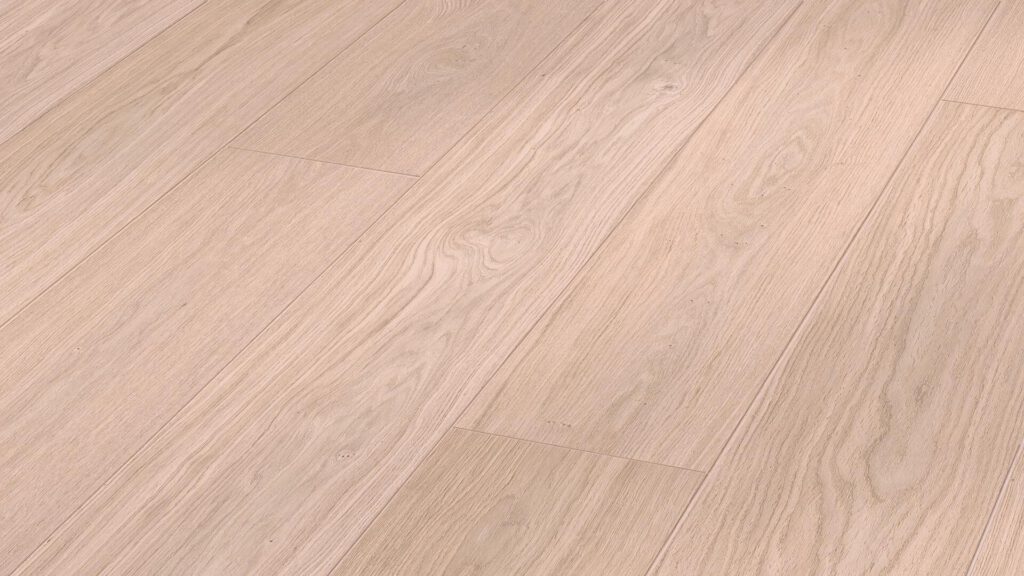 Parquet MeisterParquet. longlife PD 450 Roble armónico blanco crema 09005 barnizado ultramate