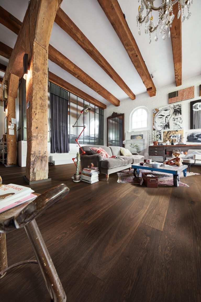 Parquet MeisterParquet. longlife PD 400 Roble vivo ahumado 09007 barnizado ultramate