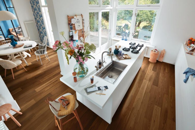Parquet MeisterParquet. longlife PS 300 Nogal americano vivo 09009 barnizado ultramate
