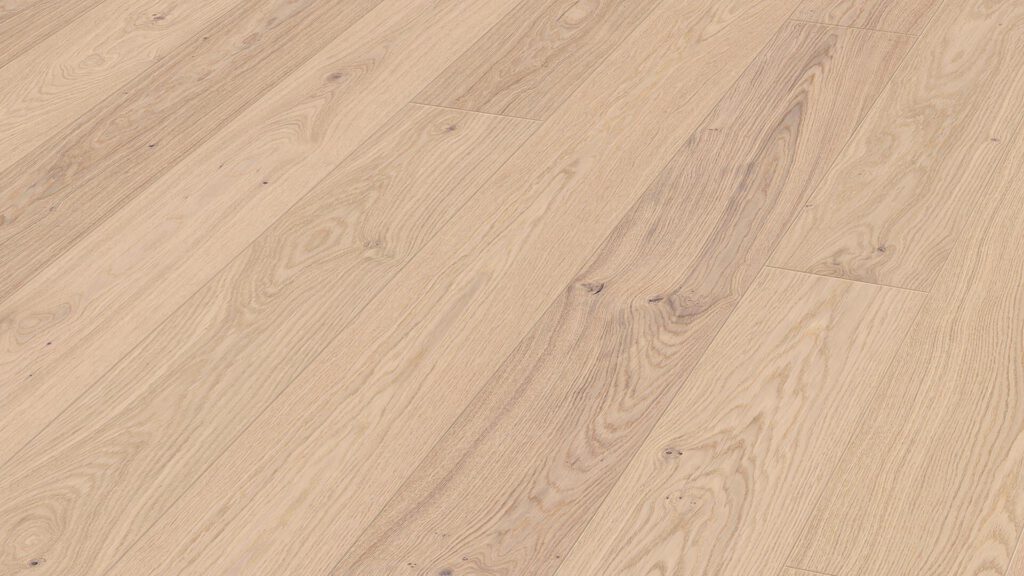 Parquet MeisterParquet. longlife PD 400 Roble vivo blanco crema 09012 barnizado ultramate