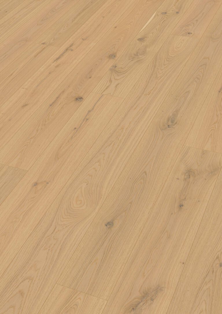 Parquet MeisterParquet. longlife PD 400 Roble auténtico aspecto decapado 09015 barnizado ultramate