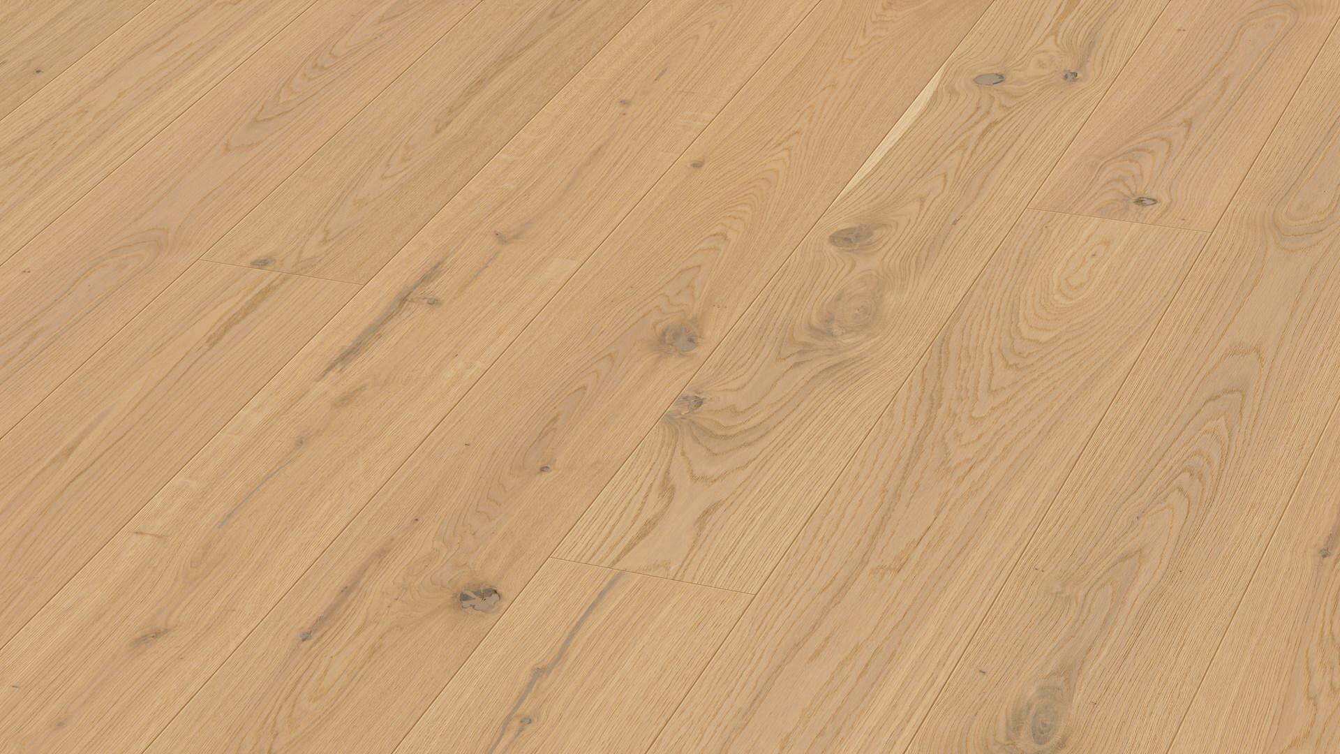 Parquet MeisterParquet. longlife PD 400 Roble auténtico aspecto decapado 09015 barnizado ultramate