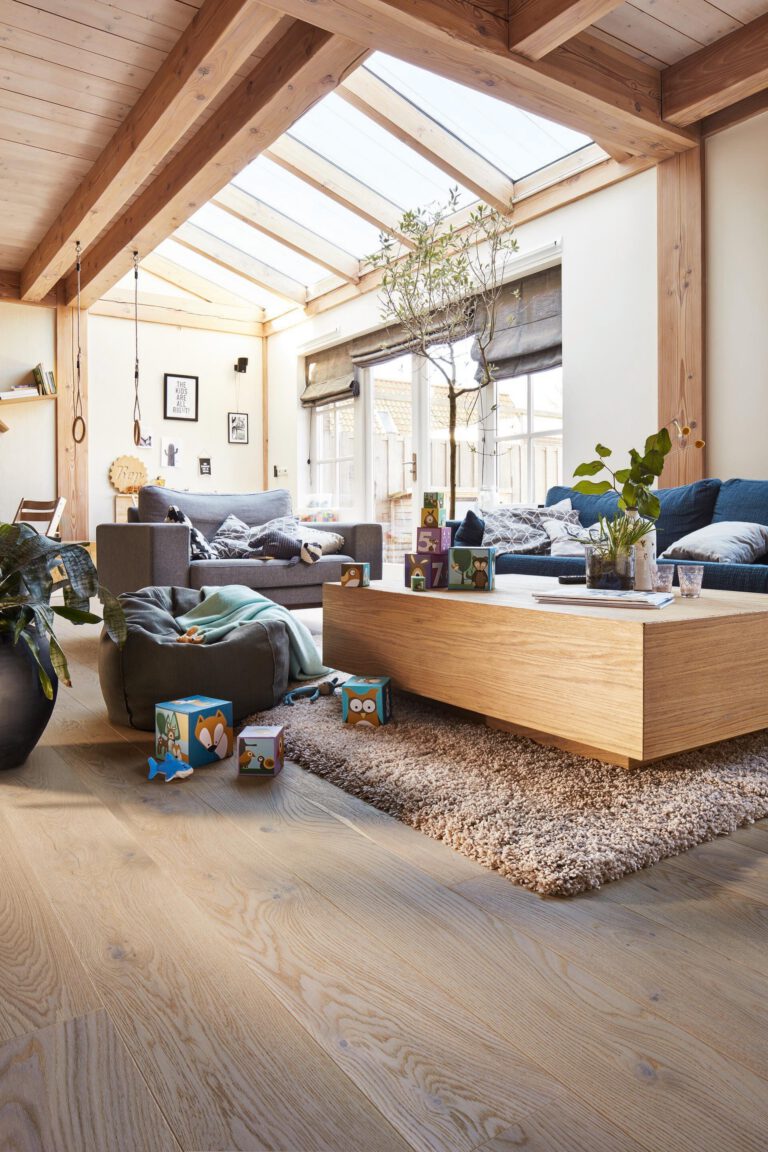 Parquet MeisterParquet. longlife PD 400 Roble auténtico blanco crema 09017 barnizado ultramate