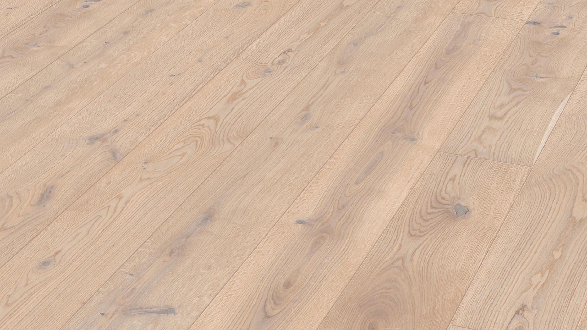 Parquet MeisterParquet. longlife PD 400 Roble auténtico blanco crema 09017 barnizado ultramate