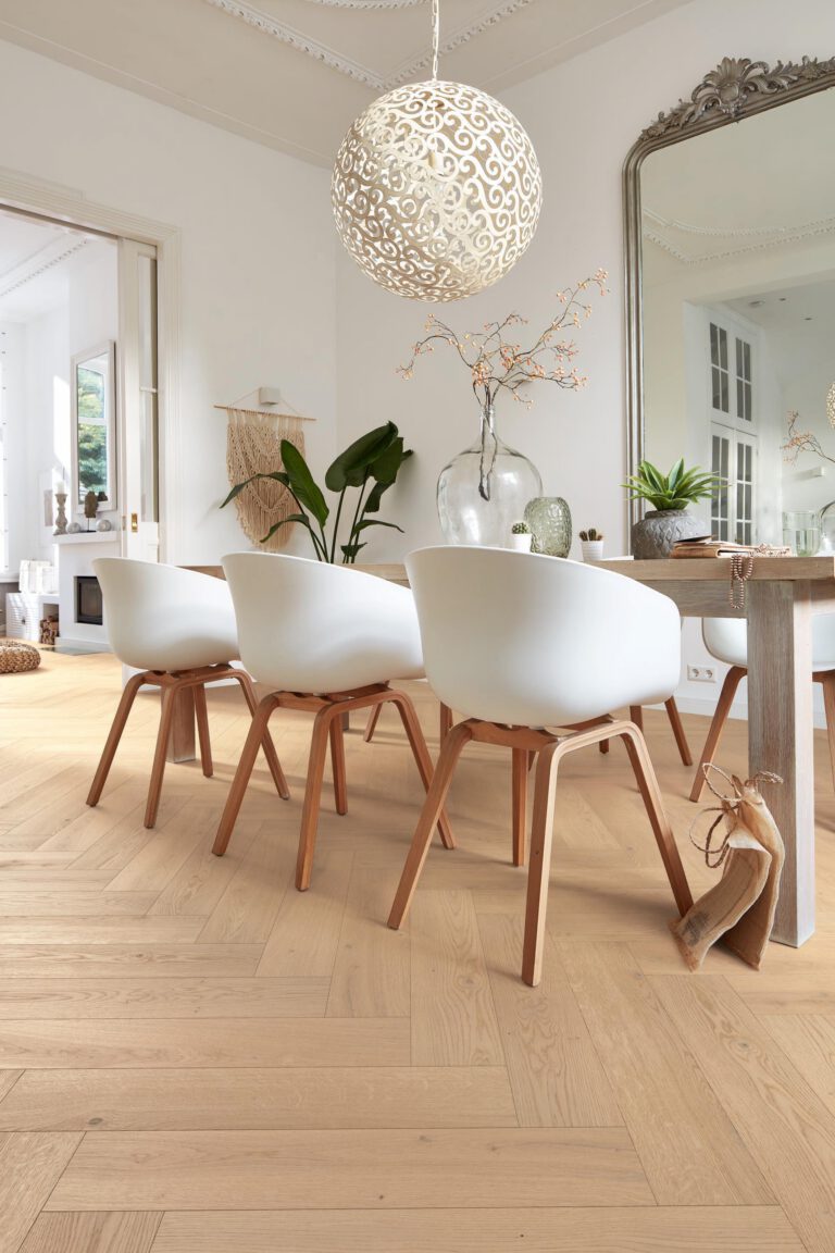 Parquet MeisterParquet. longlife PS 500 Roble auténtico blanco crema 09021 barnizado ultramate
