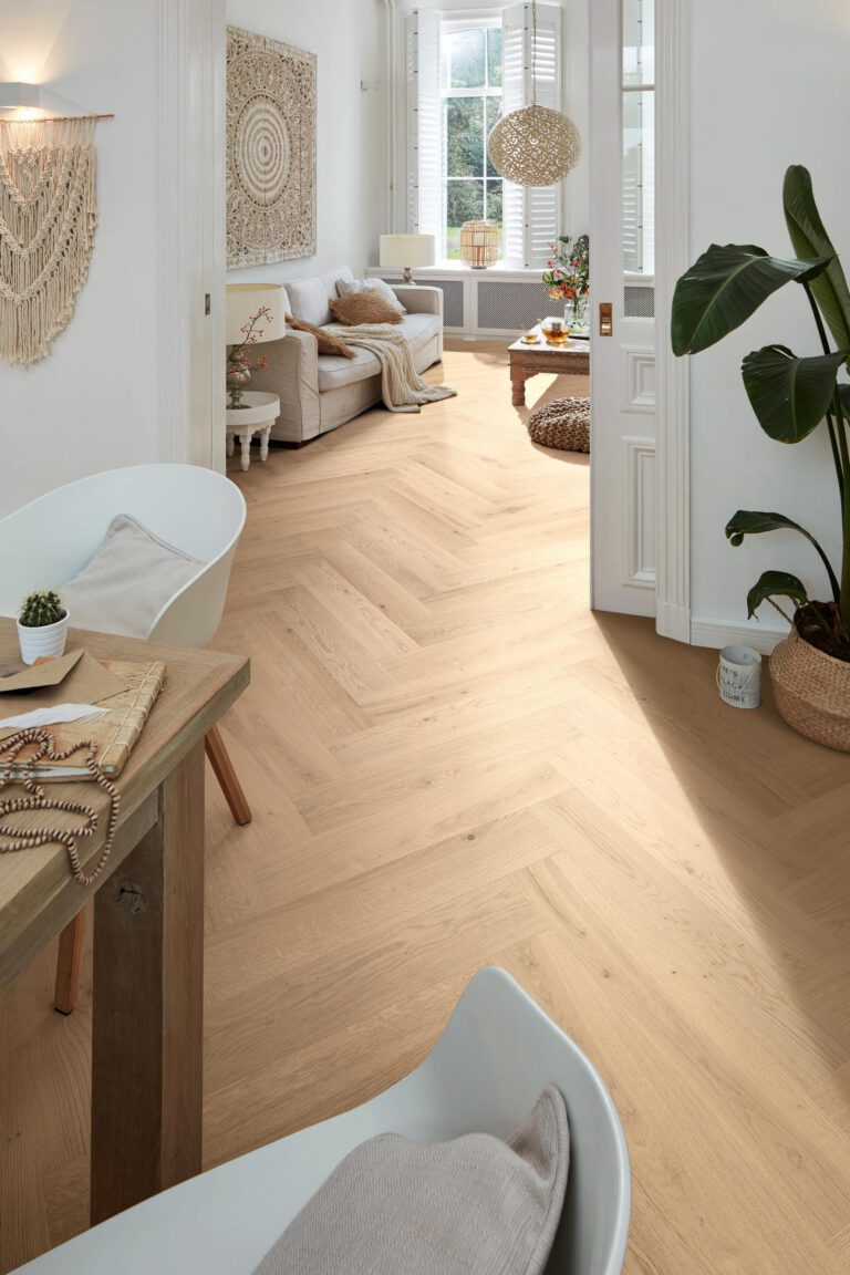 Parquet MeisterParquet. longlife PS 500 Roble auténtico blanco crema 09021 barnizado ultramate