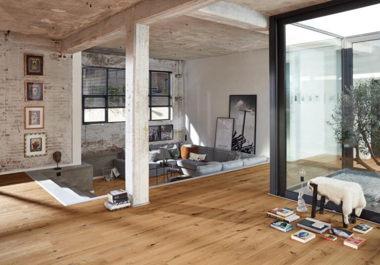 Parquet MeisterParquet. longlife PD 400 Roble auténtico aspecto ahumado 09027 aceitado natural