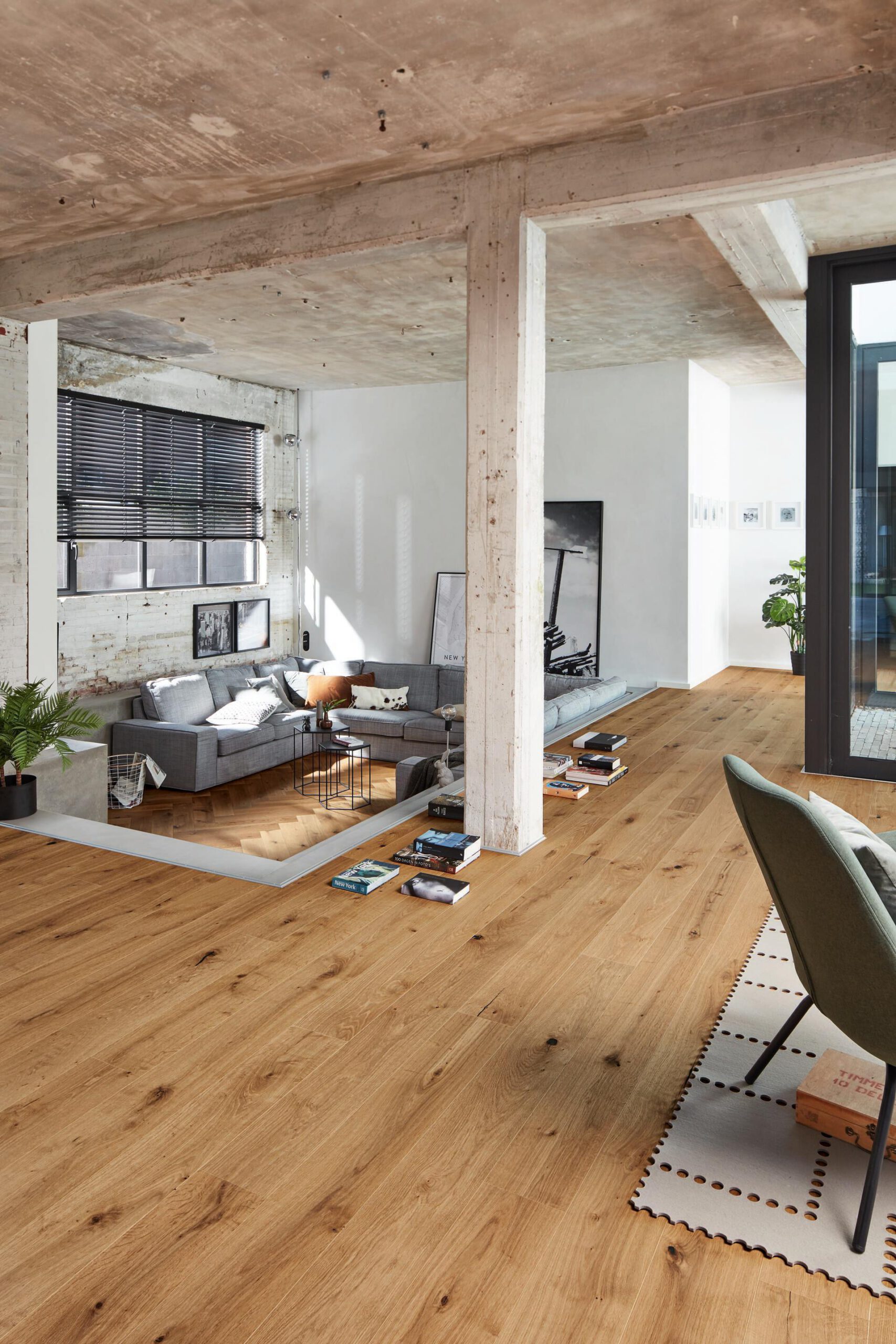 Parquet MeisterParquet. longlife PD 400 Roble auténtico aspecto ahumado 09027 aceitado natural - Imagen 3