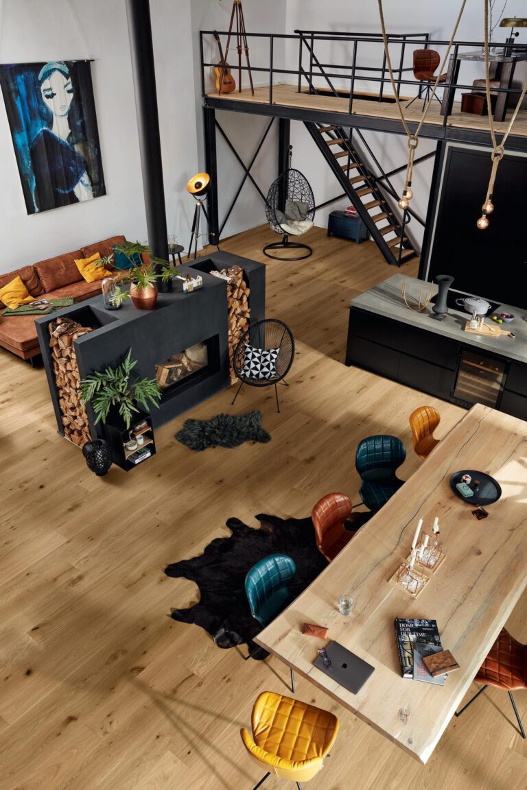 Parquet MeisterParquet. longlife PD 400 Roble auténtico greige 09029 aceitado natural