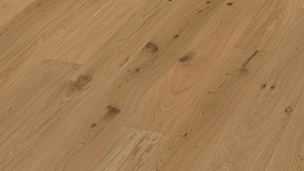 Parquet MeisterParquet. longlife PD 400 Roble auténtico greige 09029 aceitado natural