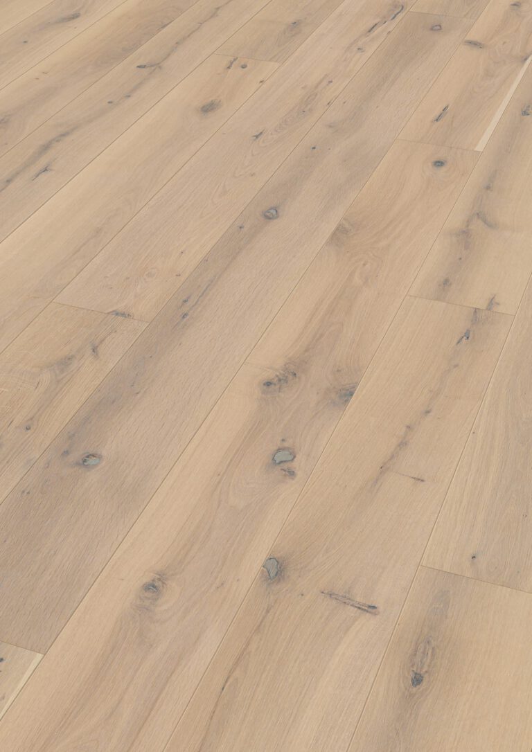 Parquet MeisterParquet. longlife PD 400 Roble auténtico blanco crema 09031 aceitado natural