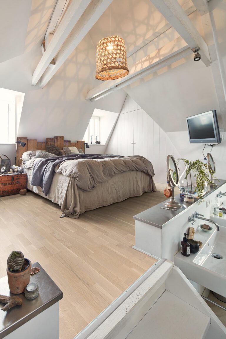 Parquet MeisterParquet. longlife PC 200 Roble vivo blanco crema 09035 barnizado ultramate
