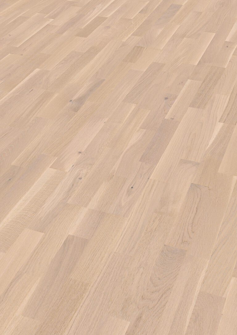 Parquet MeisterParquet. longlife PC 200 Roble vivo blanco crema 09035 barnizado ultramate