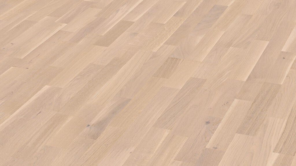 Parquet MeisterParquet. longlife PC 200 Roble vivo blanco crema 09035 barnizado ultramate