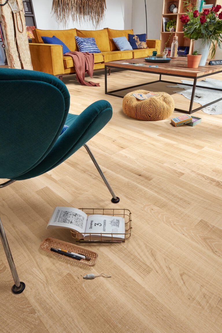 Parquet MeisterParquet. longlife PC 200 Roble vivo blanco 09042 barnizado ultramate