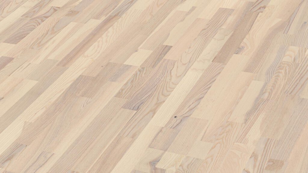 Parquet MeisterParquet. longlife PC 200 Fresno vivo blanco 09044 barnizado ultramate
