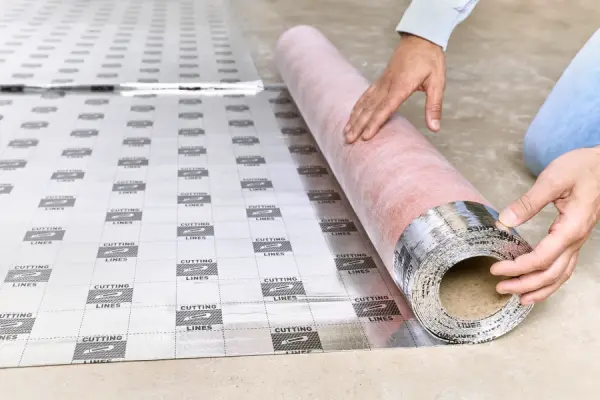 Base Aislante Acústica Kährs Tuplex con Barrera de Vapor