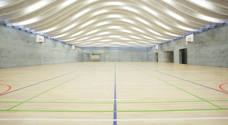 Junckers Portable A4 | Suelo Deportivo Portátil de Gran Amortiguación - Detalle Lama y Textura 2