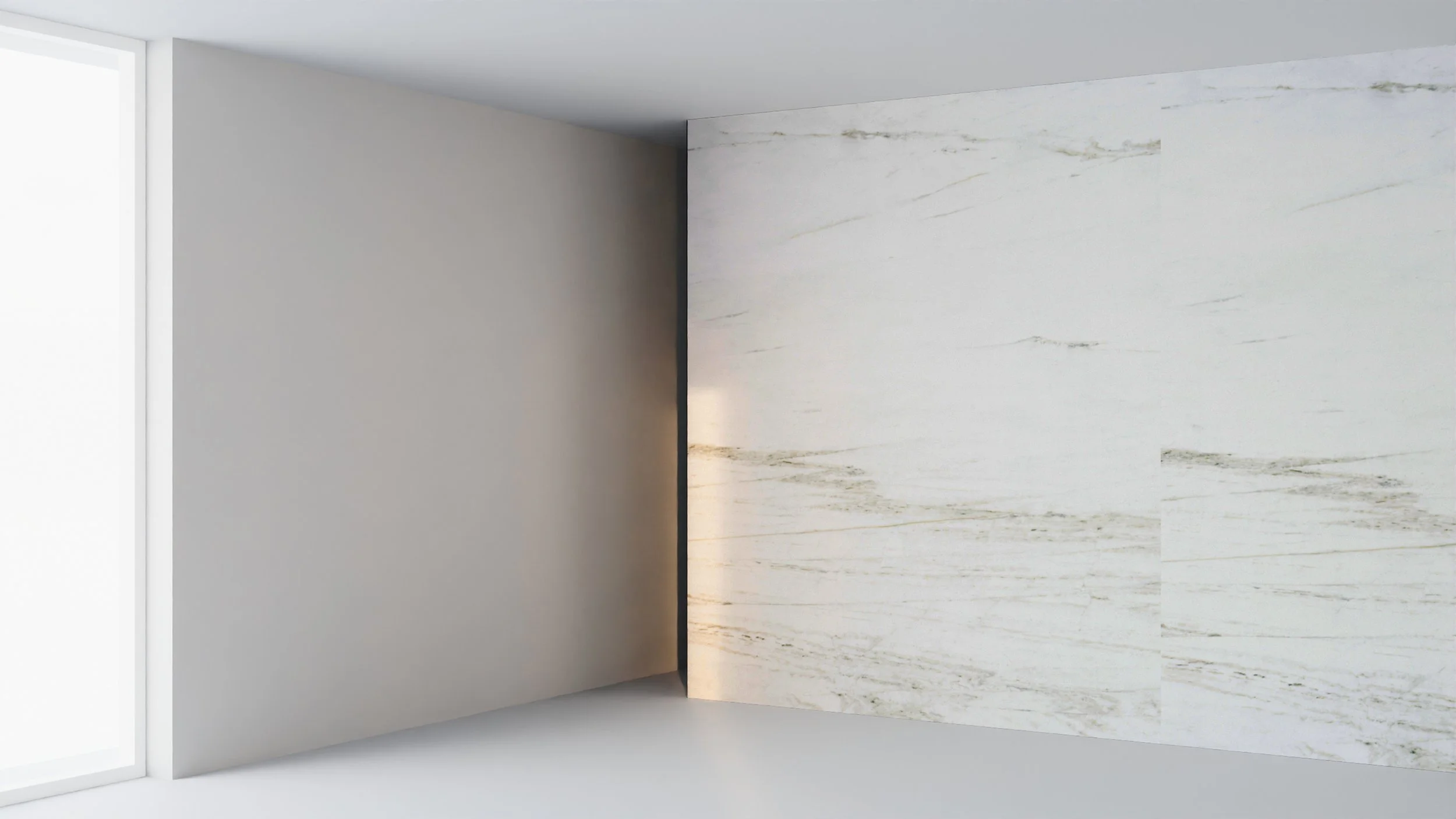 Novuscover Mineral Wall Panels Calacatta Montblanc Matte