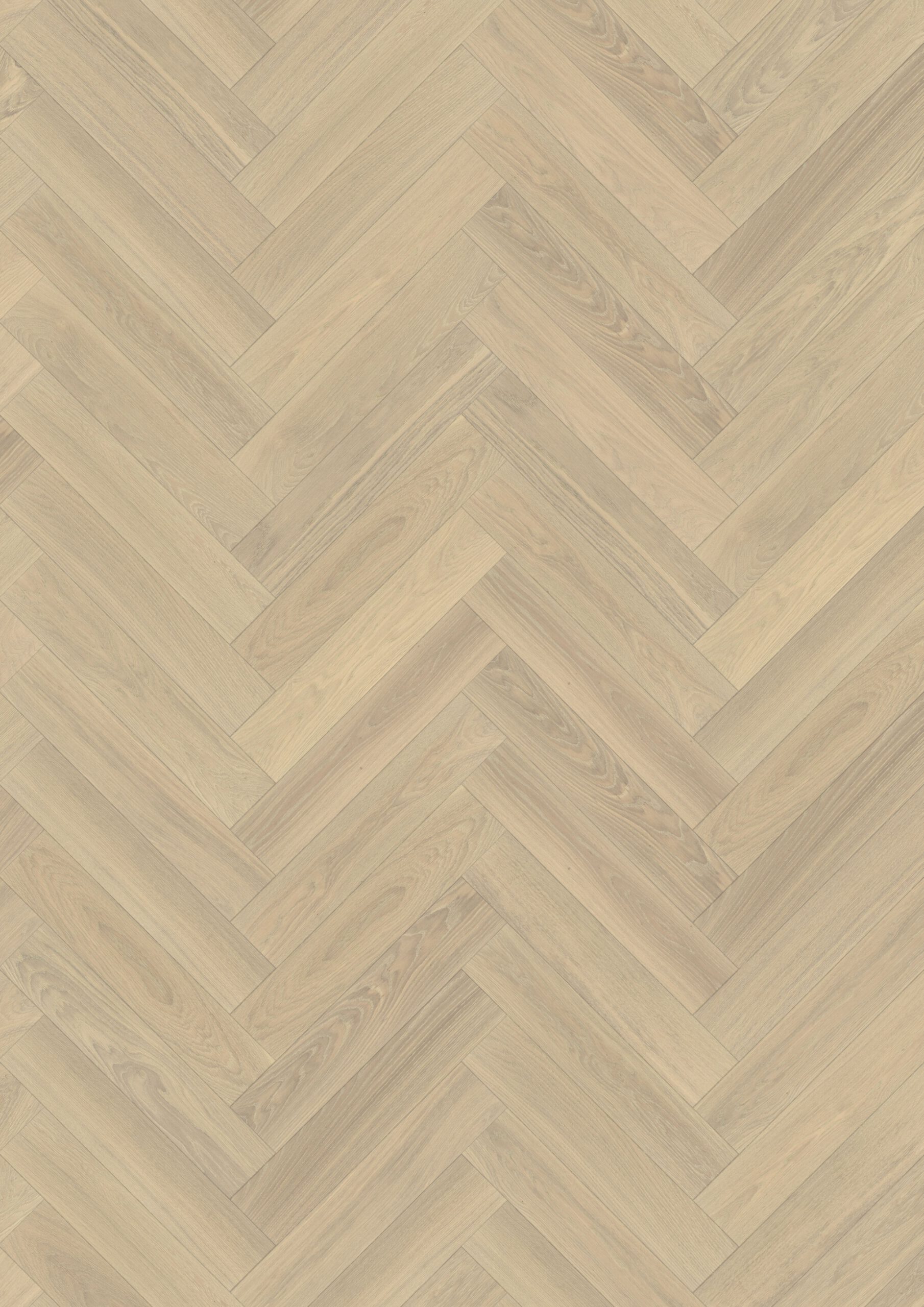 Roble Herringbone Ab Crème White