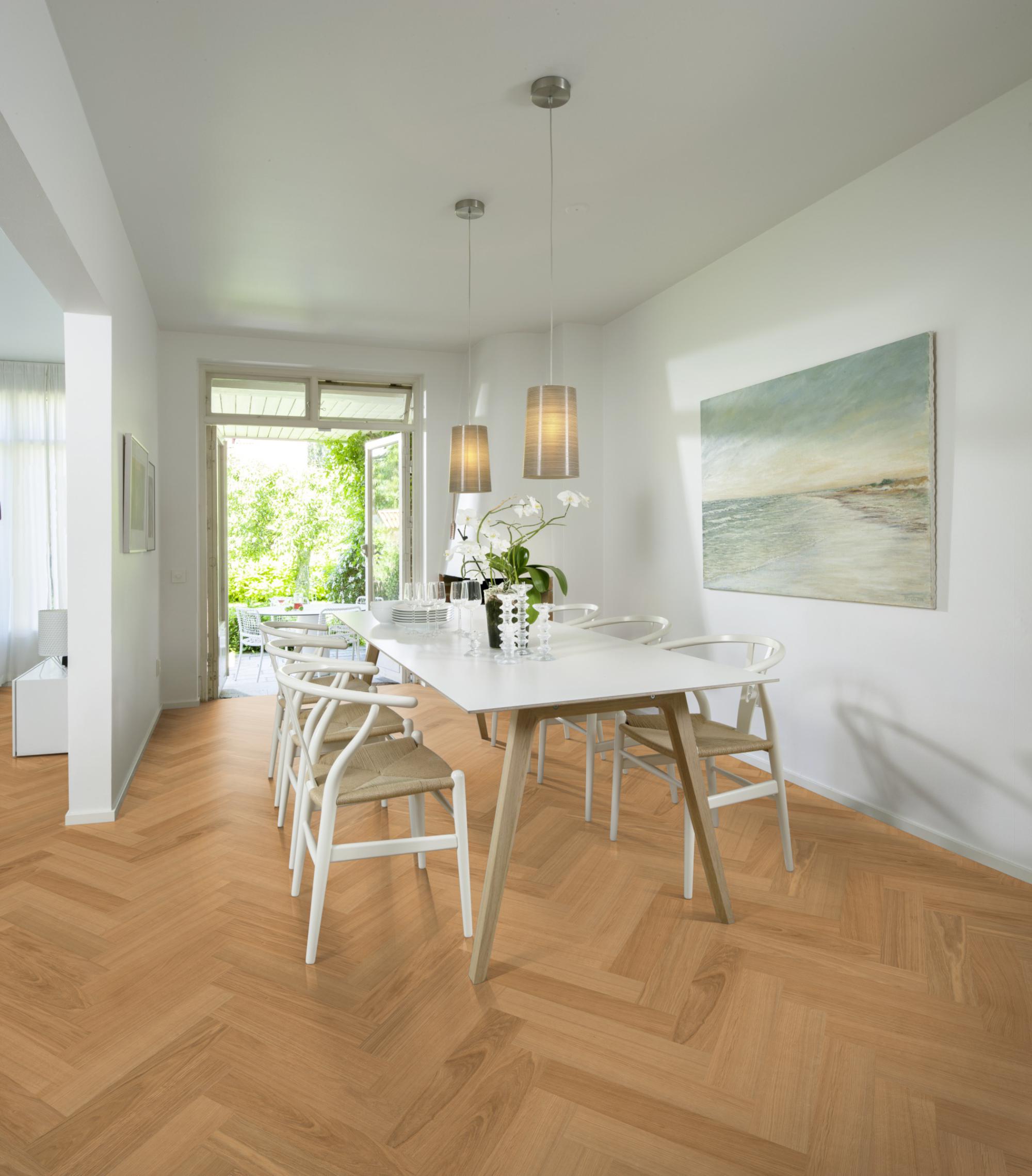 Roble Herringbone Ab - Detalle Lama y Textura 2