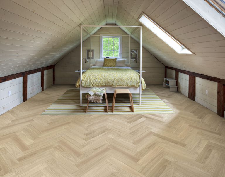 Roble Herringbone Ab Dim White - Detalle Lama y Textura 2