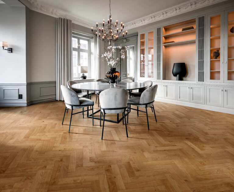 Roble Herringbone Cd Oiled - Detalle Lama y Textura 5