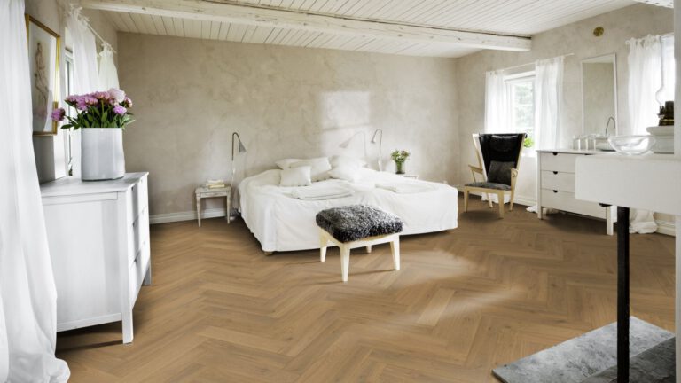 Roble Herringbone Cd Smoked Grey - Detalle Lama y Textura 1