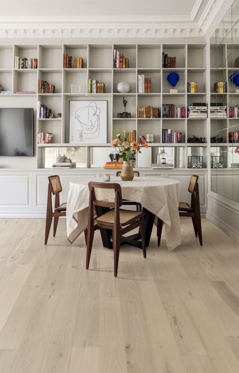 Roble Loft White Plank - Detalle Lama y Textura 2
